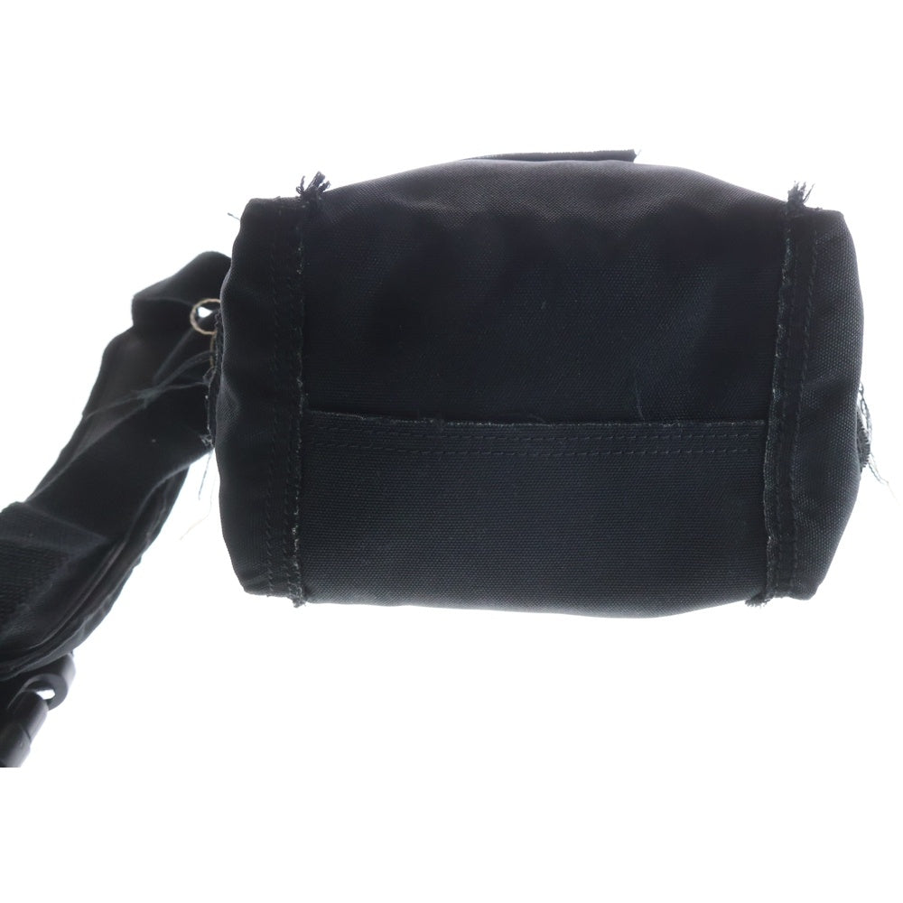 Acne Studios(アクネ ストゥディオズ) ロゴワッペン ウエストボディバッグ ブラック FN-UX-BAGS000027