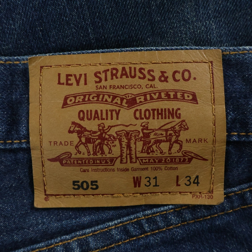 Levi's(リーバイス) 90S VINTAGE 505 ボタン裏359 スモールe ジップフライ ヴィンテージ デニムパンツ インディゴ
