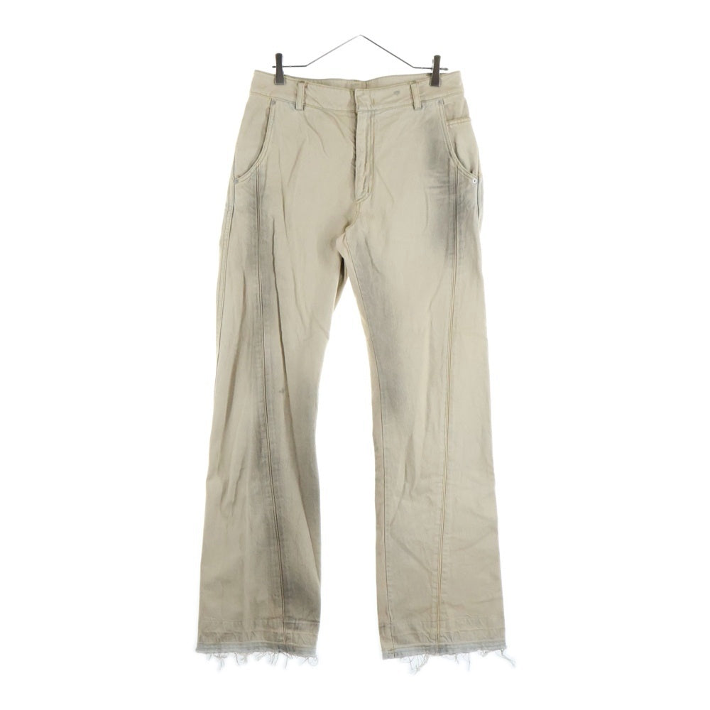 XLIM(エクスリム) ep 6 ダメージ加工 デニムパンツ ベージュ