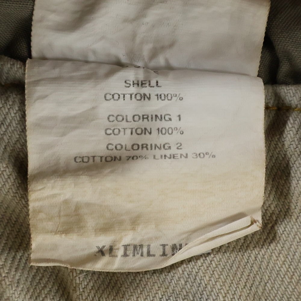 XLIM(エクスリム) ep 6 ダメージ加工 デニムパンツ ベージュ