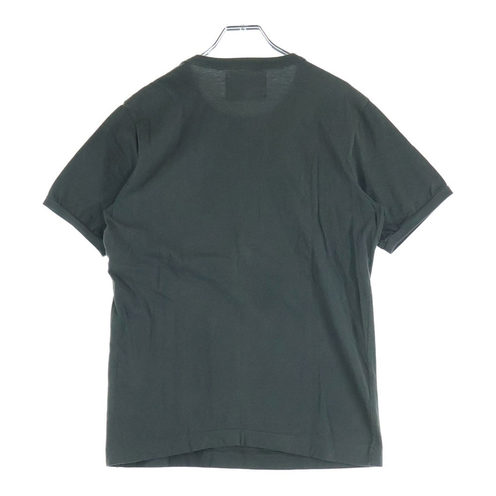 MARGARET HOWELL(マーガレットハウエル) 胸ポケットプリント半袖Tシャツ カットソー カーキ レディース