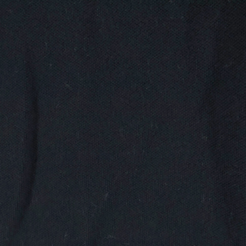 STUSSY(ステューシー) 胸エンブロイダリーデザイン アームロゴデザイン 半袖ポロシャツ ブラック