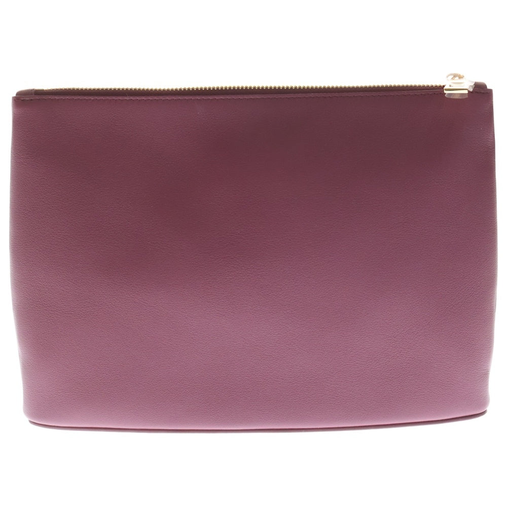 LOEWE(ロエベ) OBLONG POUCH PLAI CRIMSON オブロング ポーチ プライ クリムゾン クラッチバッグ レッド Q730C63X01