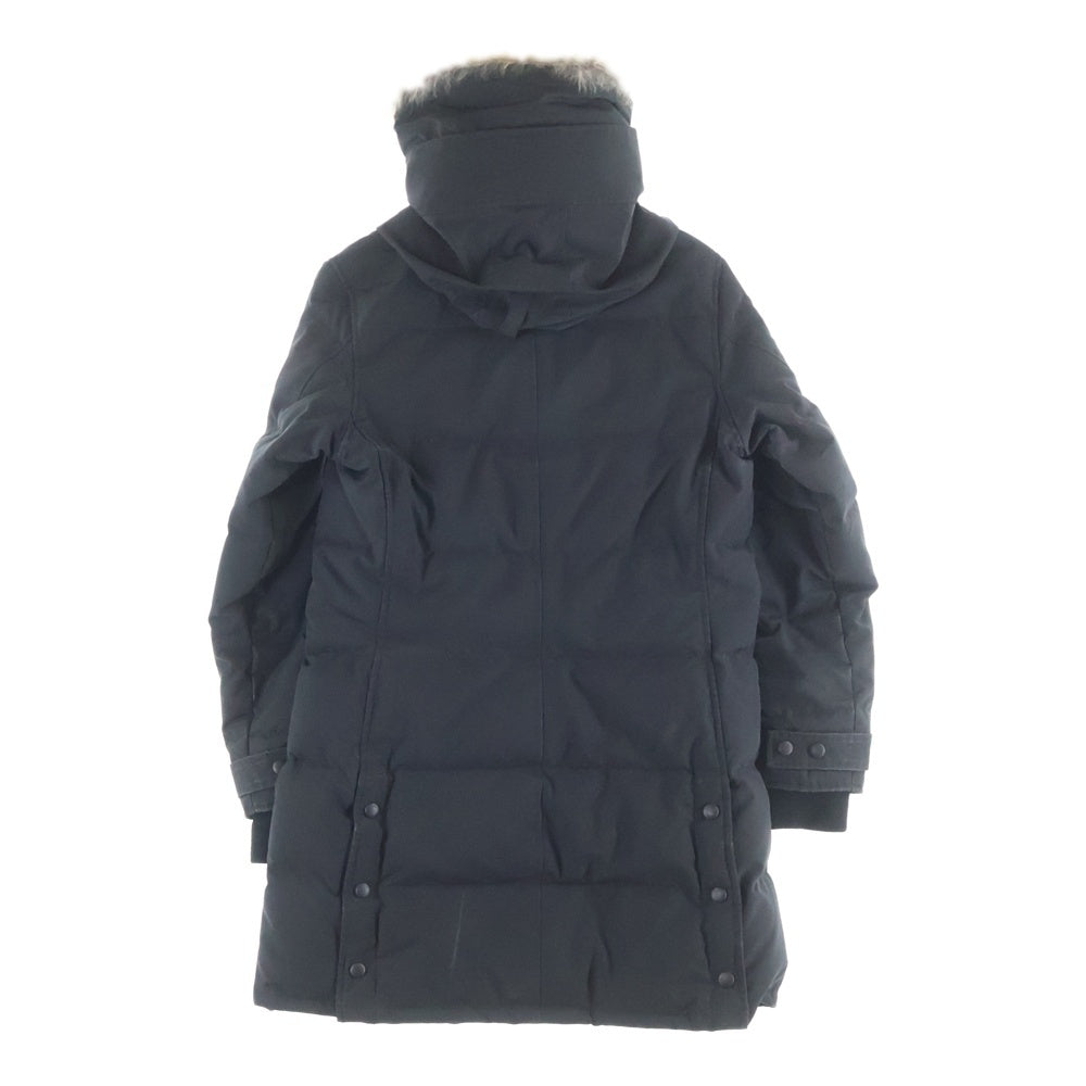 CANADA GOOSE(カナダグース) SHELBURNE PARKA シェルバーン パーカ ファーフーデッド ダウンコート ジャケット レディース ブラック 3802LA