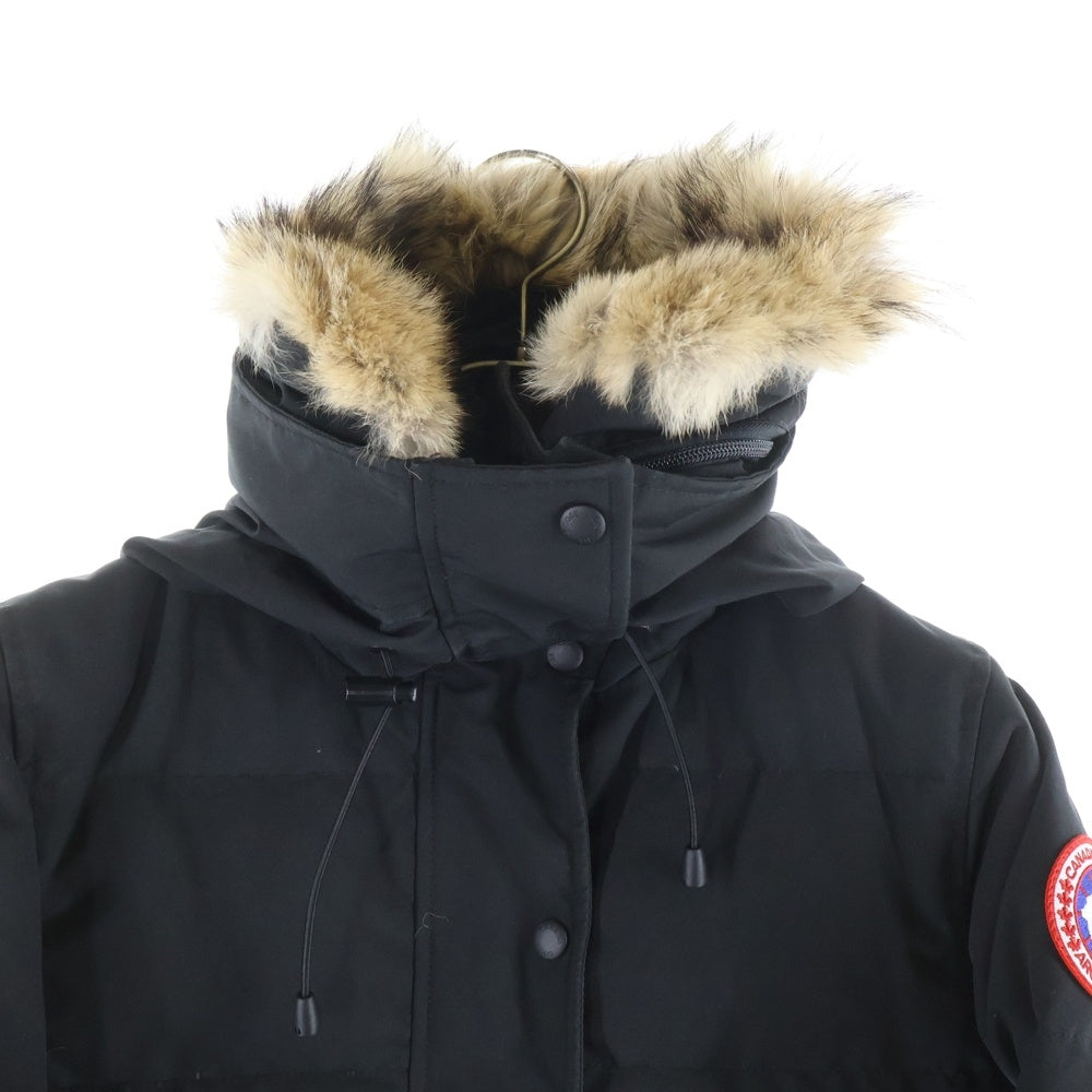 CANADA GOOSE(カナダグース) SHELBURNE PARKA シェルバーン パーカ ファーフーデッド ダウンコート ジャケット レディース ブラック 3802LA
