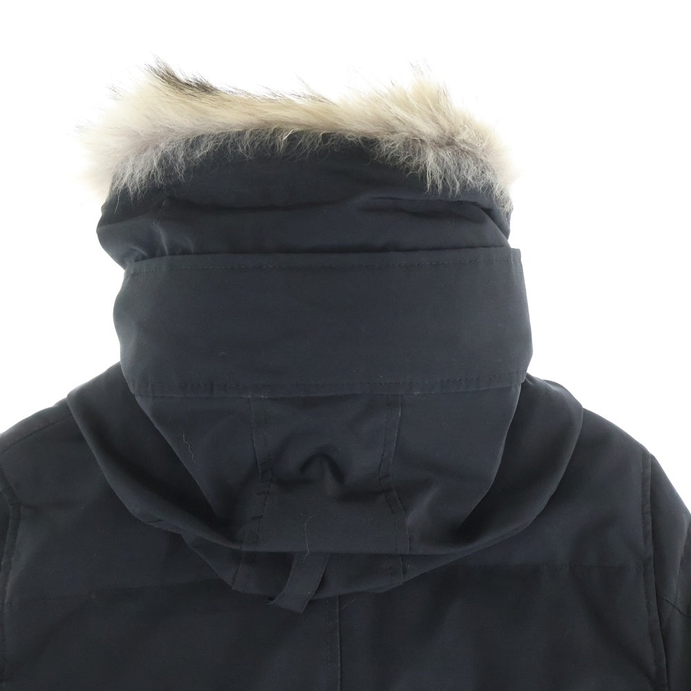 CANADA GOOSE(カナダグース) SHELBURNE PARKA シェルバーン パーカ ファーフーデッド ダウンコート ジャケット レディース ブラック 3802LA