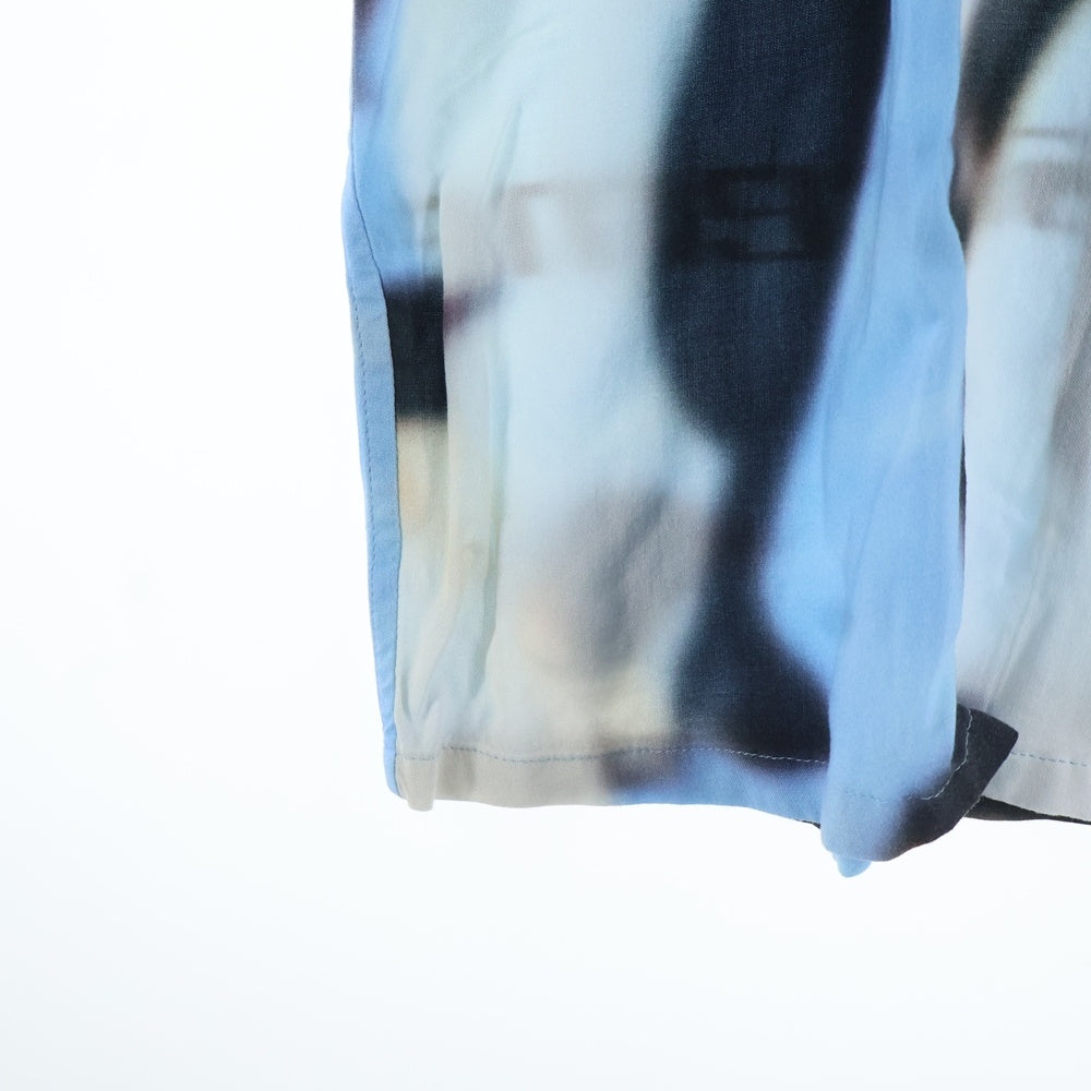 SUPREME(シュプリーム) 20AW Penguins Rayon Shirt ペンギン総柄 レーヨン開襟半袖シャツ ブルー