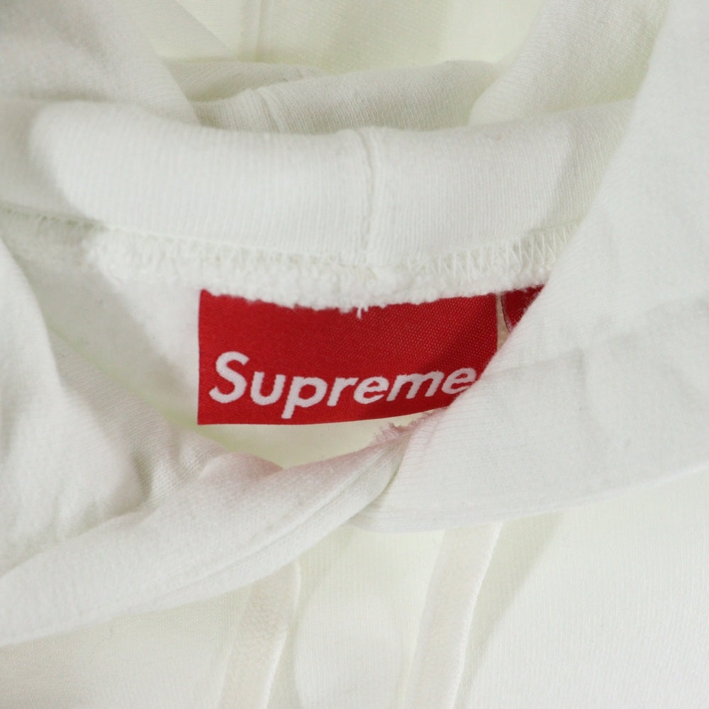 SUPREME(シュプリーム) 20SS Franklin Hooded Sweatshirt ドルプリントスウェットプルオーバーパーカー ホワイト