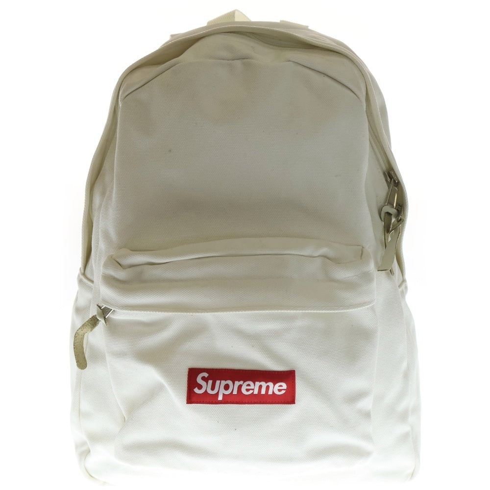 SUPREME(シュプリーム) 20AW Canvas Backpack White キャンバス バックパック リュックサック ホワイト