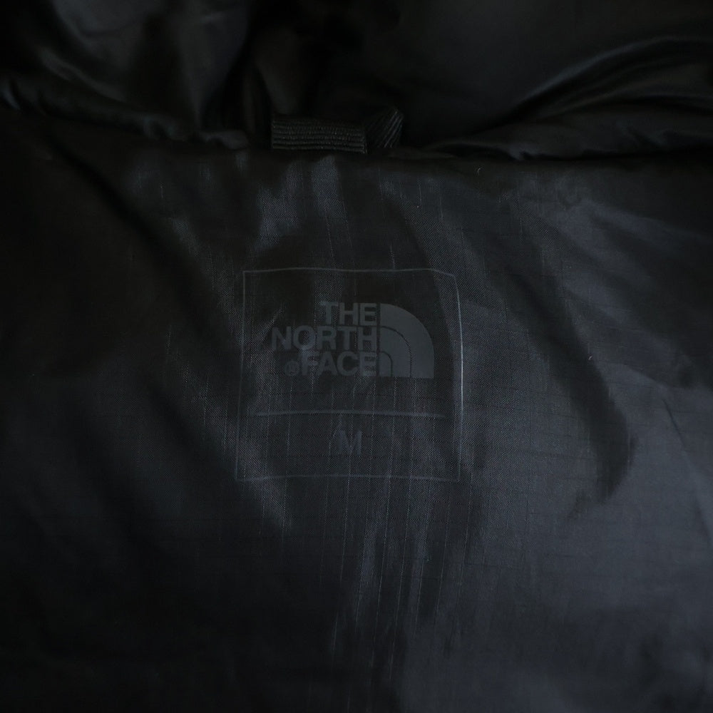 THE NORTH FACE(ザノースフェイス) ウィンドストッパー マルチポケット フーデッド ジップアップ ダウンコート ブラック NDW91553