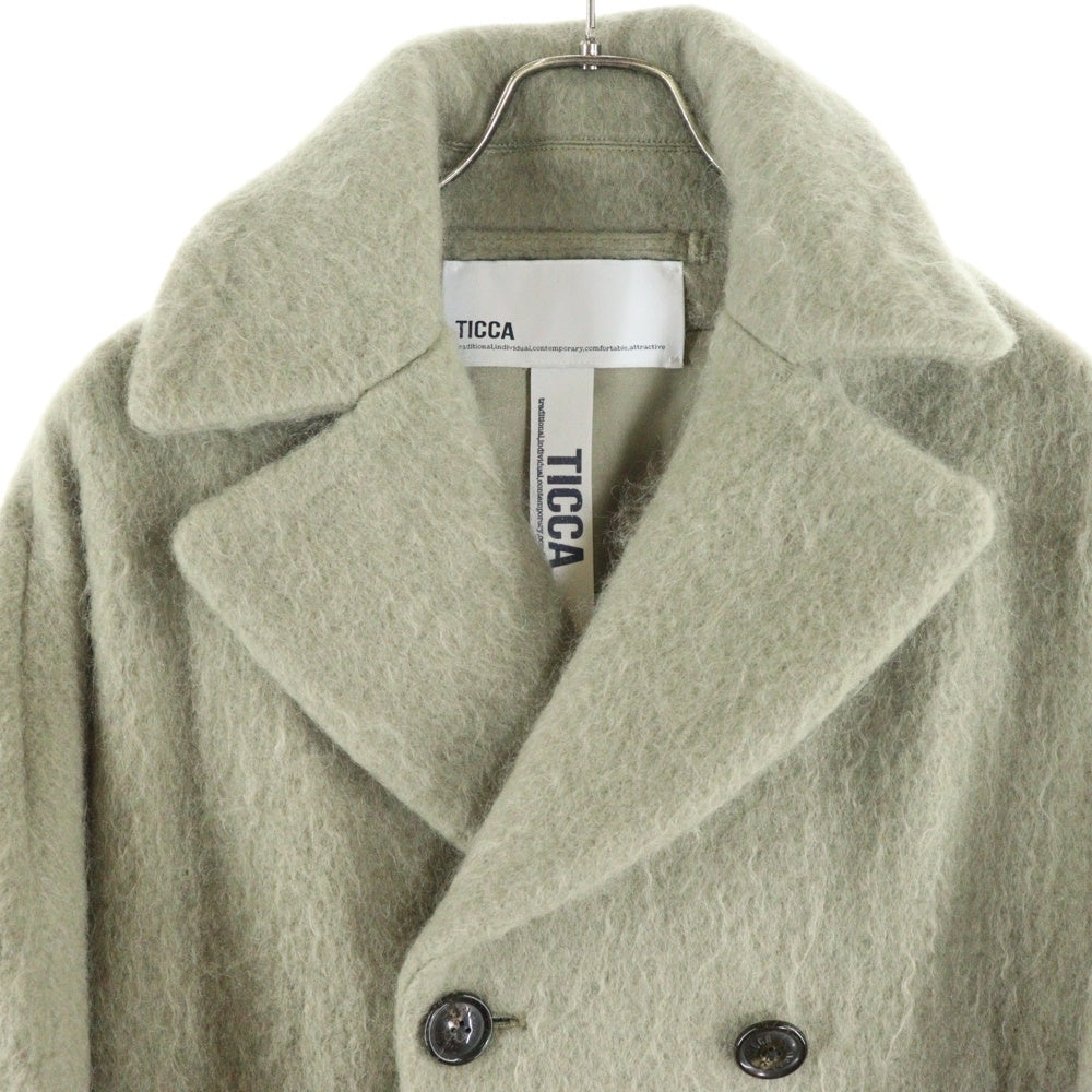 JOURNAL STANDARD(ジャーナルスタンダード) 25AW TICCA ティッカ モヘヤ混 テントコート ロングコート ベージュ レディース TBEA-361