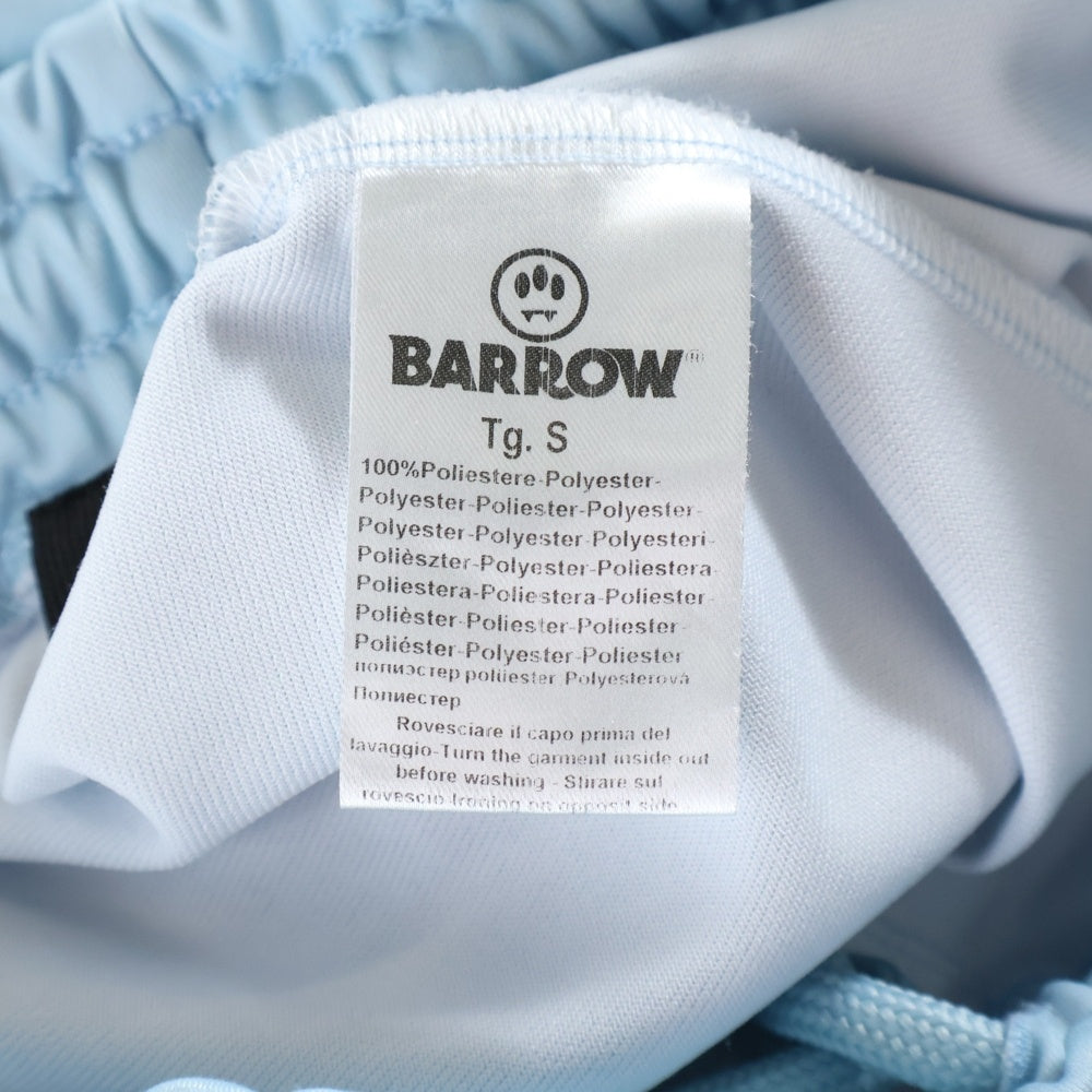 BARROW(バロウ) サイドライン ドローストリング トラックパンツ ブルー S5BWUAPA016