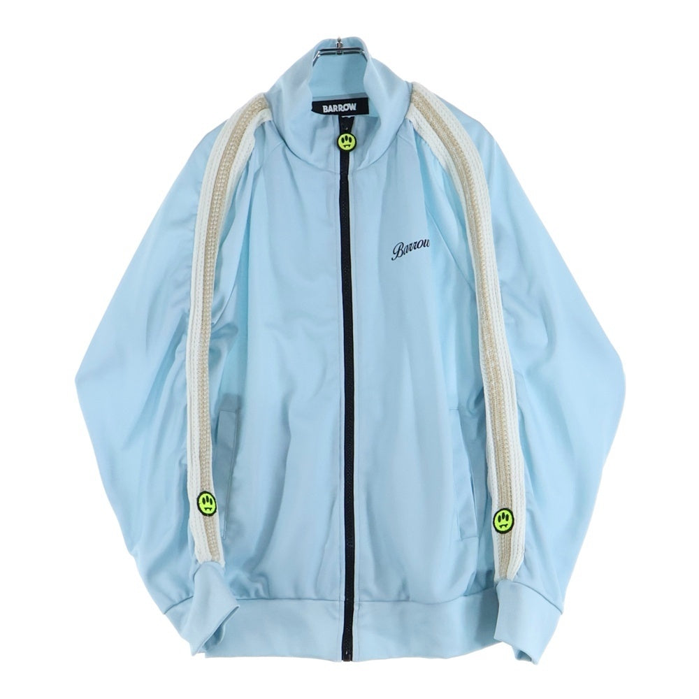 BARROW(バロウ) サイドライン ジップアップ トラックジャケット ブルー S5BWUAJK069