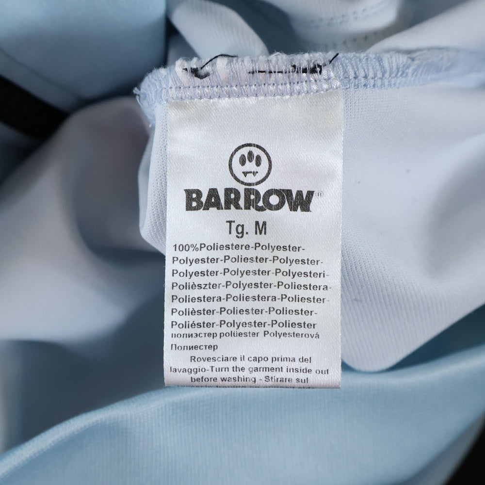 BARROW(バロウ) サイドライン ジップアップ トラックジャケット ブルー S5BWUAJK069