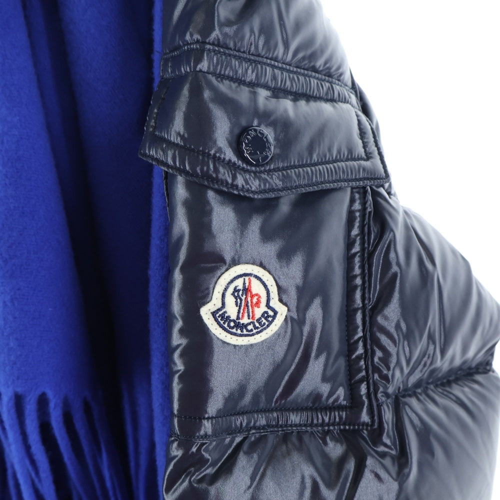 MONCLER(モンクレール) 19AW MANTELLA マンテラ フリンジストール付き ダウンジャケット レディース ブルー/ネイビー D20930080505 0805N