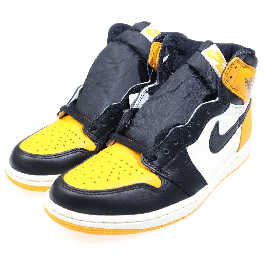 NIKE(ナイキ) AIR JORDAN 1 RETRO HIGH OG TAXI エアジョーダン 1 レトロ タクシー ハイカットスニーカー イエロー/ブラック US8/26cm 555088-711