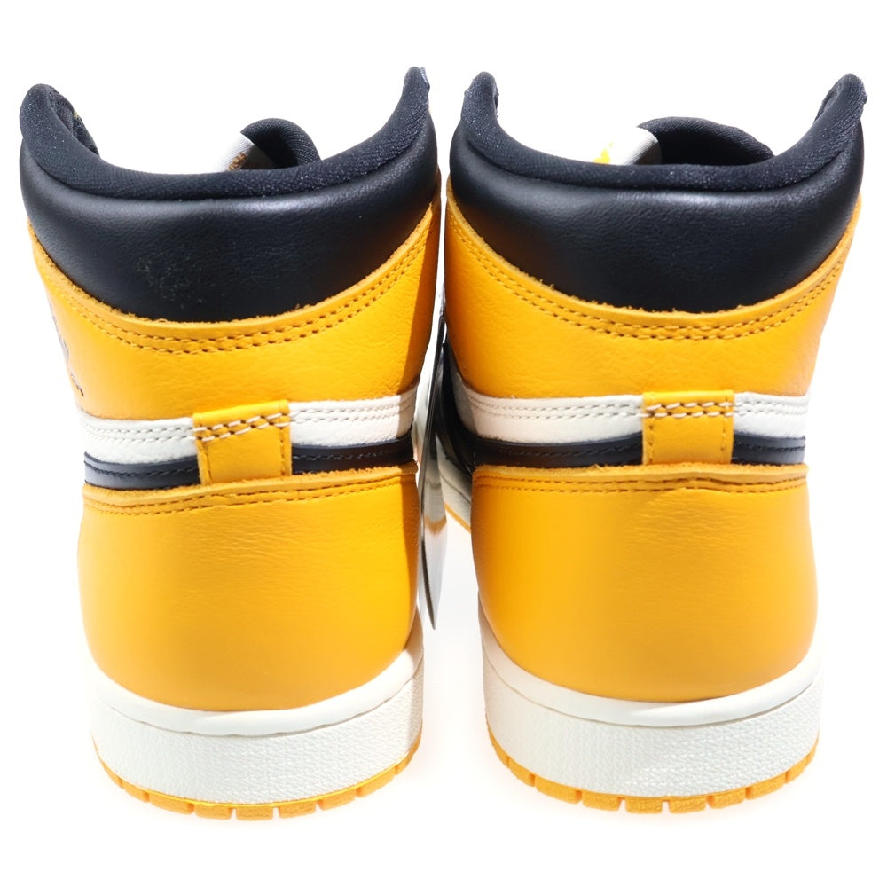 NIKE(ナイキ) AIR JORDAN 1 RETRO HIGH OG TAXI エアジョーダン 1 レトロ タクシー ハイカットスニーカー イエロー/ブラック US8/26cm 555088-711