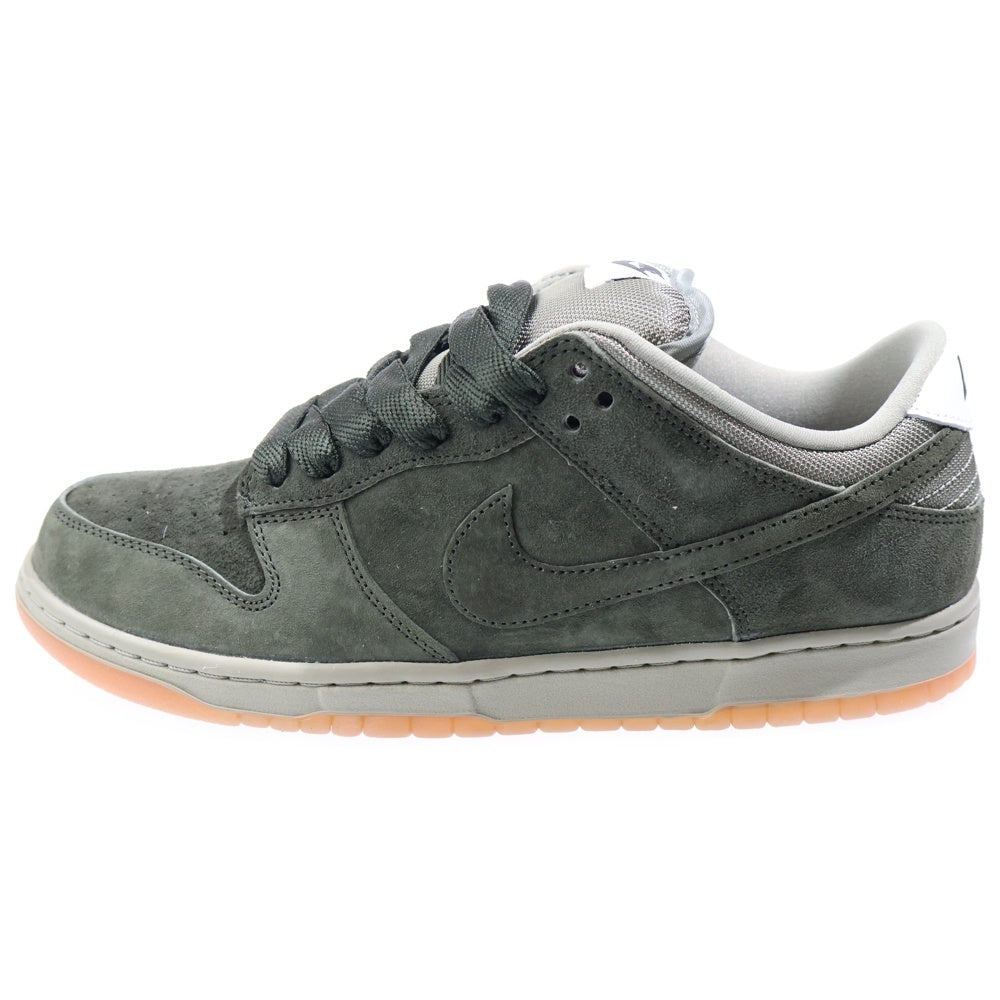 NIKE SB(ナイキエスビー) DUNK LOW PRO B SEQUOIA AND LIGHT ARMY ダンクプロ B セコイア アンド ライト アーミー ローカットスニーカー オリーブ US10/28.0cm HJ0367301