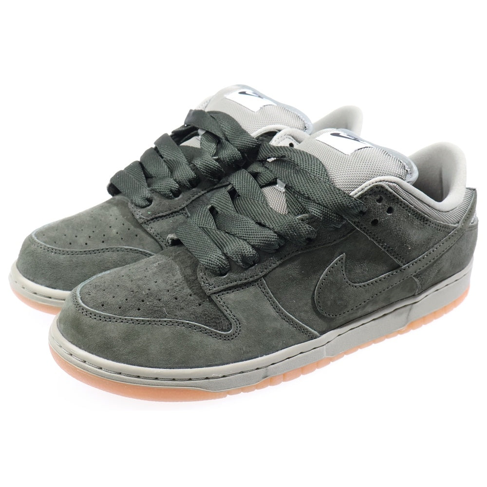 NIKE SB(ナイキエスビー) DUNK LOW PRO B SEQUOIA AND LIGHT ARMY ダンクプロ B セコイア アンド ライト アーミー ローカットスニーカー オリーブ US10/28.0cm HJ0367301