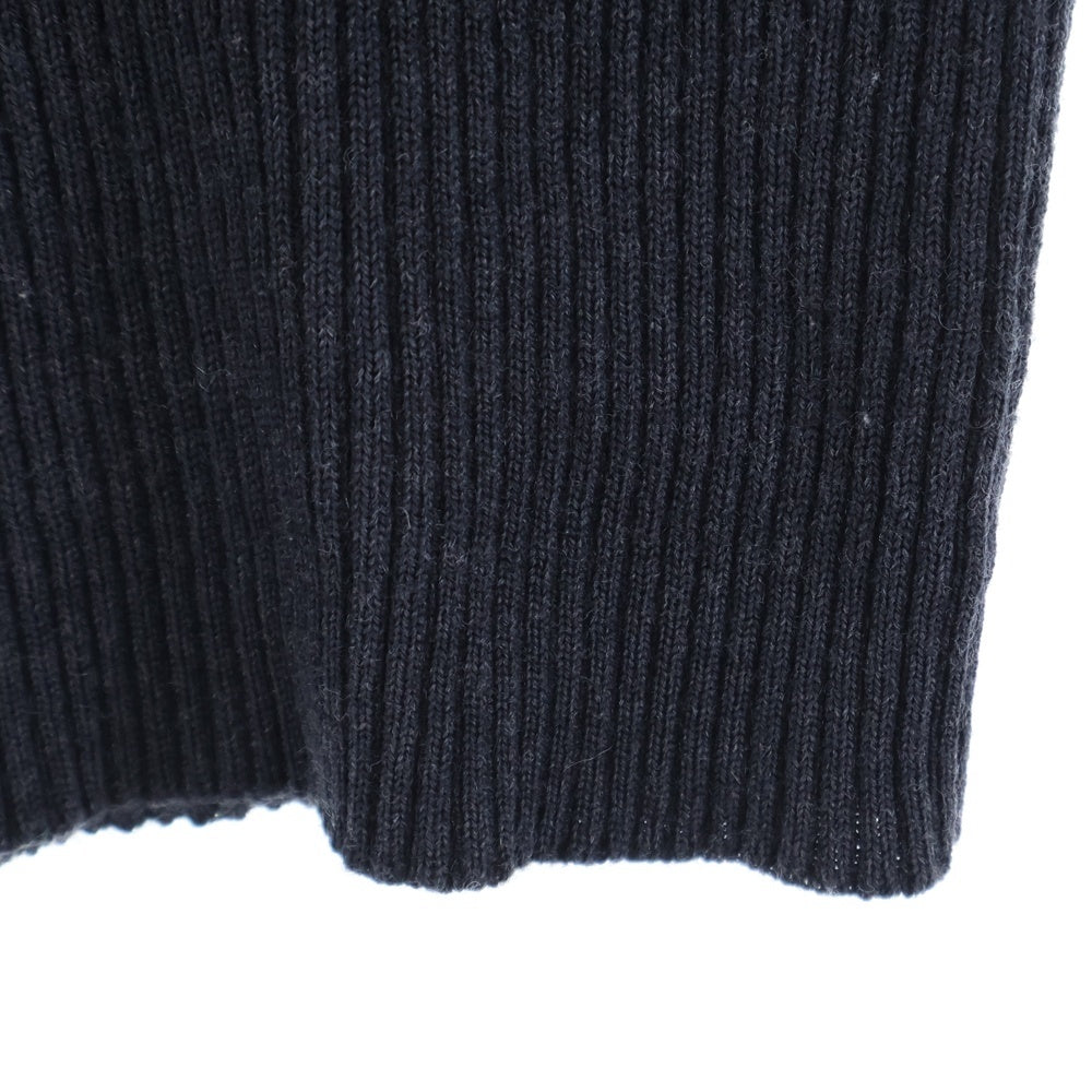 MISSONI(ミッソーニ) アーム切り替えVネックニットセーター ブラック レディース