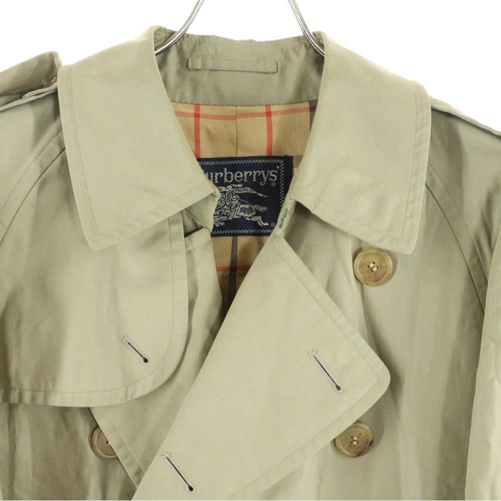 BURBERRYS(バーバリーズ) 90S 裏地 ノヴァチェック トレンチコート カーキ