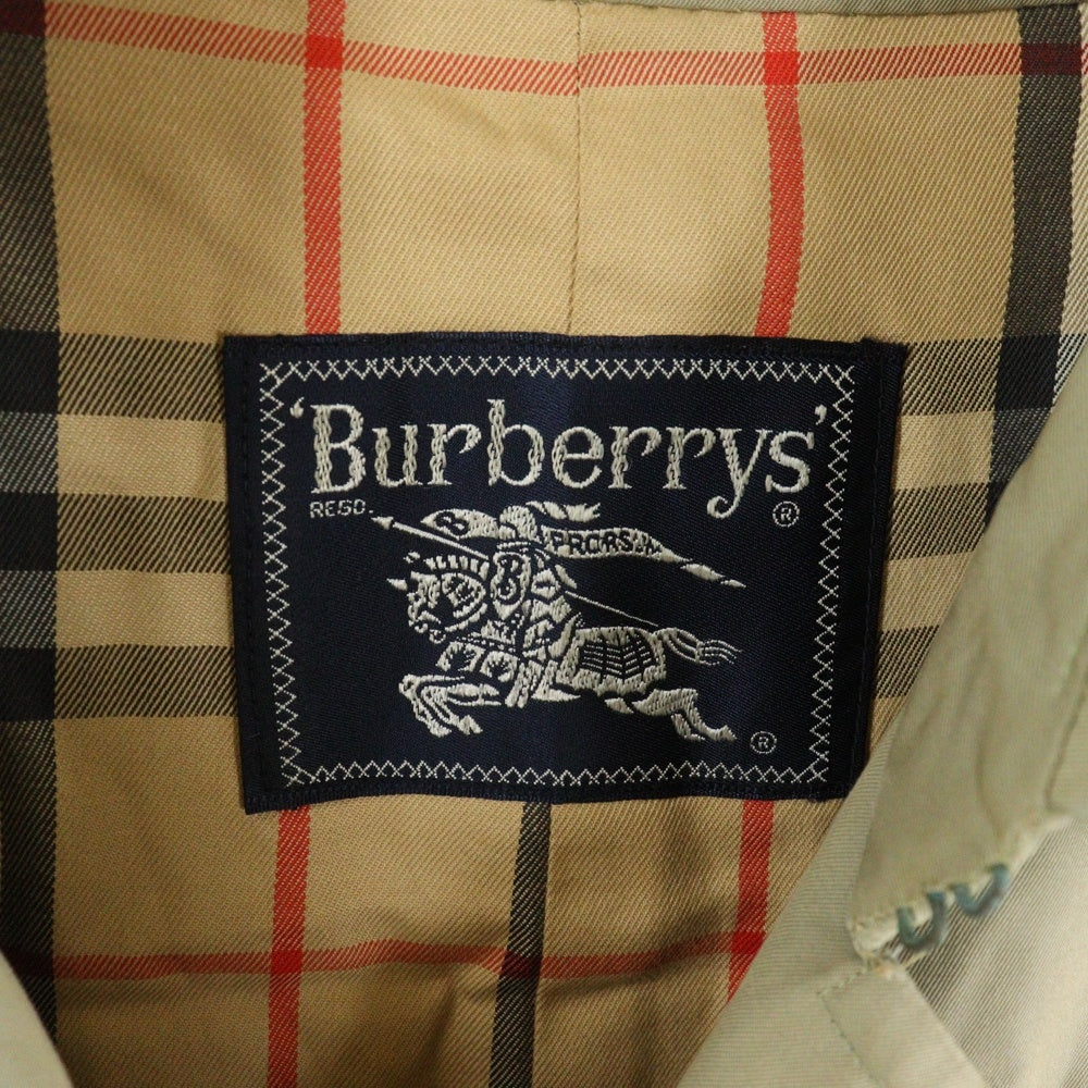 BURBERRYS(バーバリーズ) 90S 裏地 ノヴァチェック トレンチコート カーキ