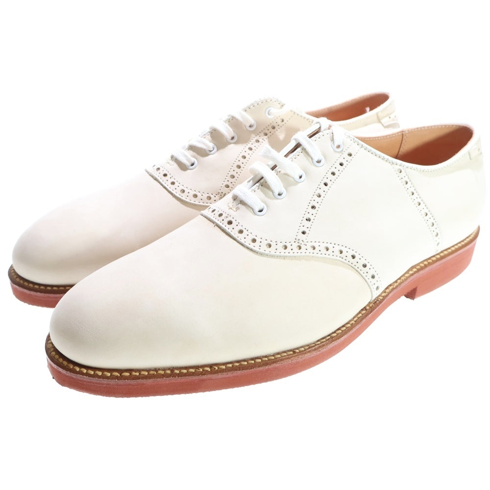 Alden(オールデン) ×SHIPS シップス スウェードレザー レースアップ ドレスシューズ アイボリー 9977