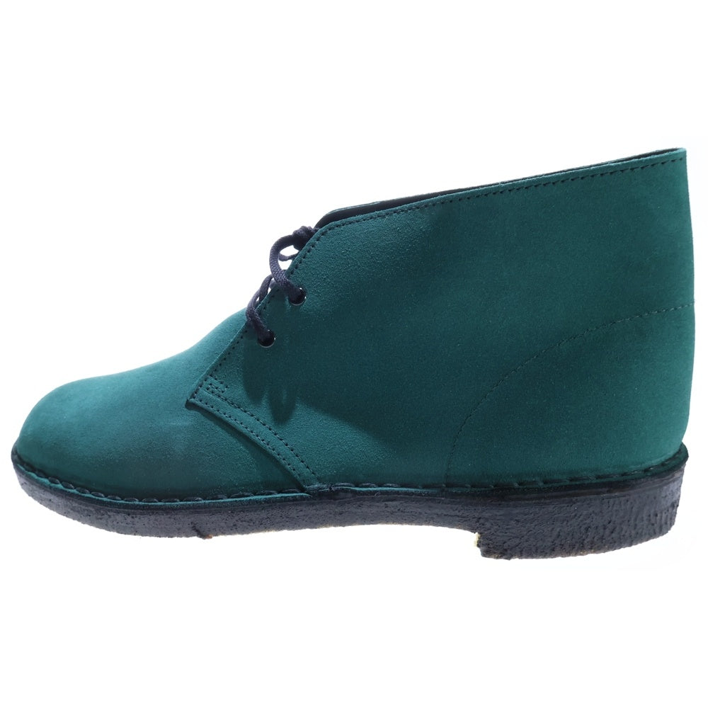 Clarks(クラークス) スウェードレザー レースアップ デザートブーツ グリーン 1174