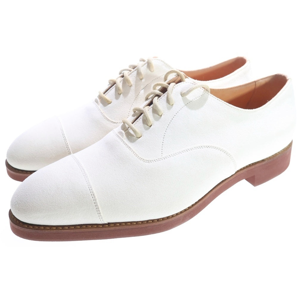 EDWARD GREEN(エドワードグリーン) 202 CHELSEA チェルシー スウェードレザー レースアップ ドレスシューズ ホワイト