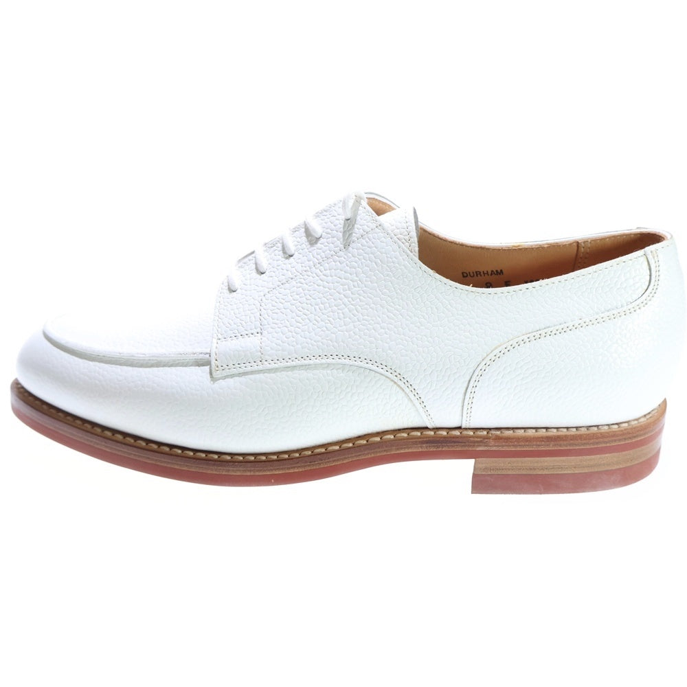 Crockett&Jones(クロケットアンドジョーンズ) DURHAM ダラム レースアップ レザードレスシューズ ホワイト 8717