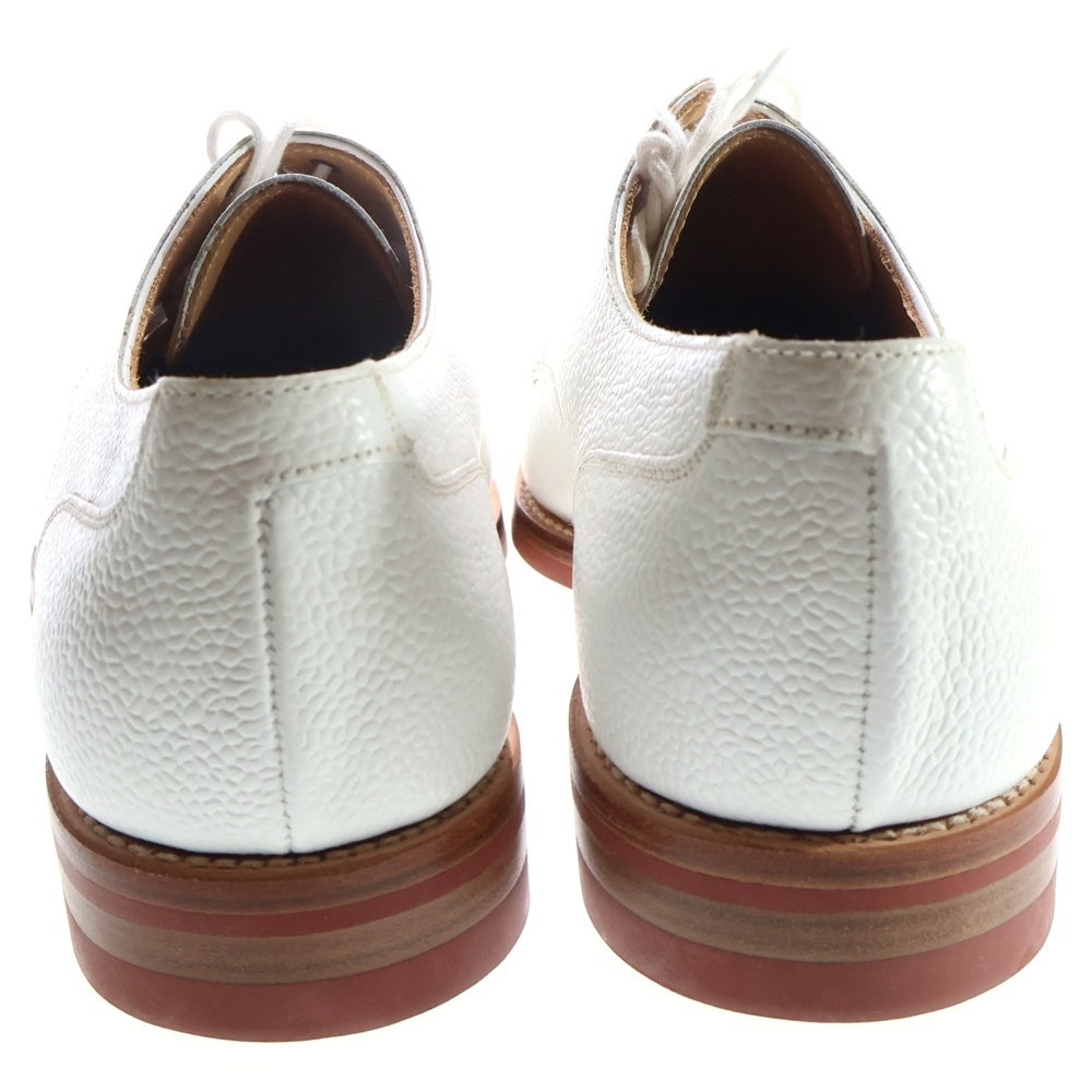 Crockett&Jones(クロケットアンドジョーンズ) DURHAM ダラム レースアップ レザードレスシューズ ホワイト 8717
