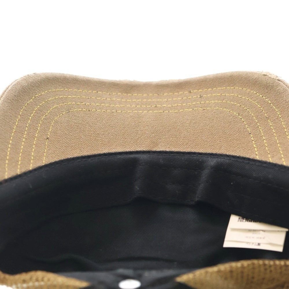 Palace Skateboards(パレススケートボーズ) x NEIGHBORHOOD Mesh Trucker Tan Canvas 2 パレス ネイバーフッド メッシュトラッカーキャップ ブラウン