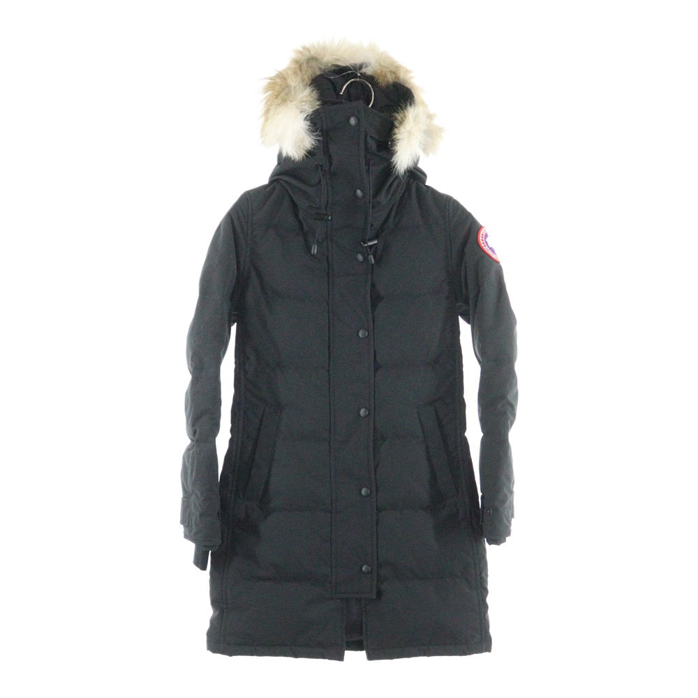 CANADA GOOSE(カナダグース) MACKENZIE マッケンジー ファーフーデッドダウンジャケット レディース ブラック 2302JL