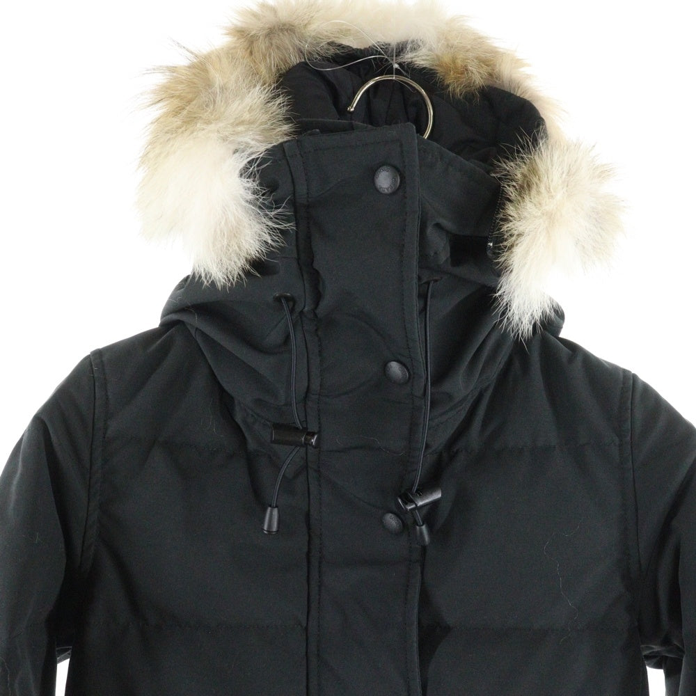 CANADA GOOSE(カナダグース) MACKENZIE マッケンジー ファーフーデッドダウンジャケット レディース ブラック 2302JL
