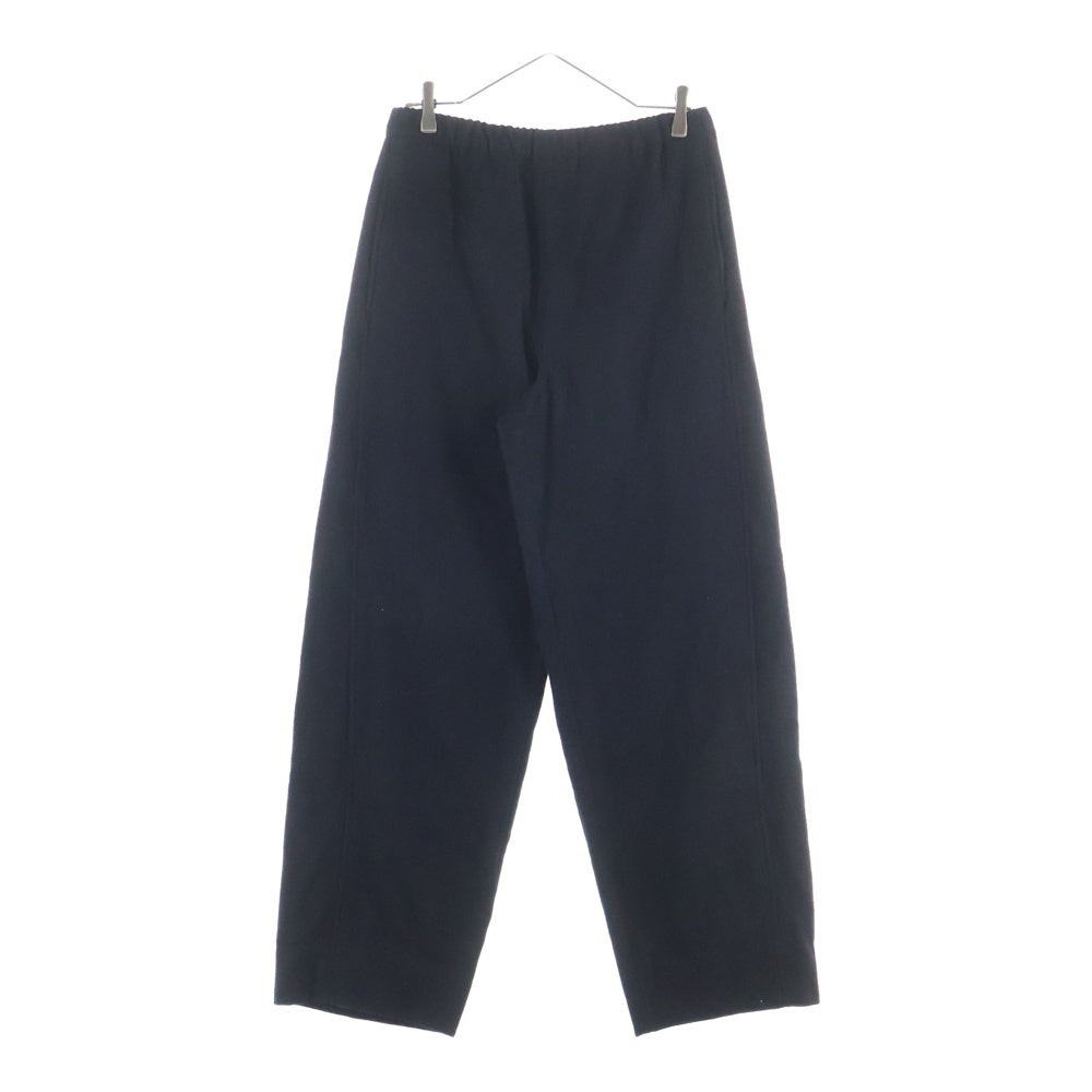 Stein(シュタイン) CASHMERE FLEECE EASY TWIST TROUSERS カシミア フリース イージー ツイスト スラックスパンツ ブラック ST.1270