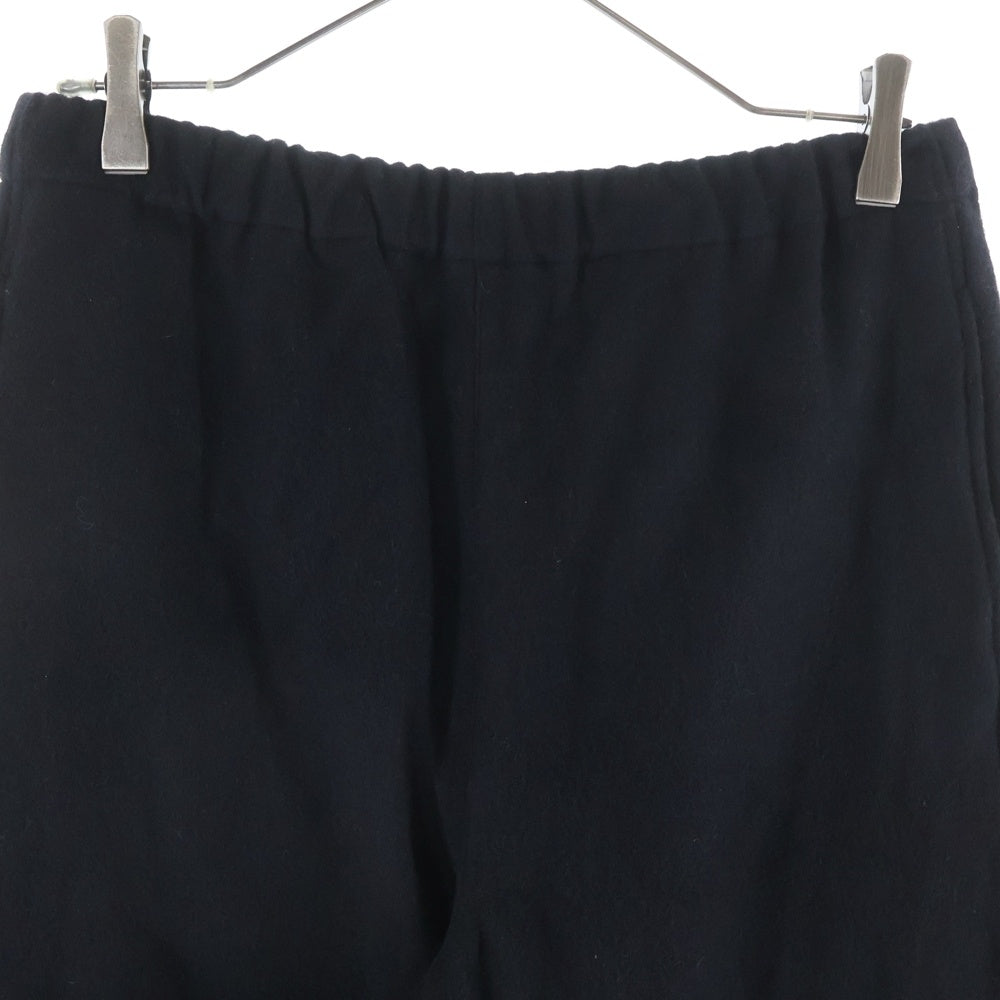 Stein(シュタイン) CASHMERE FLEECE EASY TWIST TROUSERS カシミア フリース イージー ツイスト スラックスパンツ ブラック ST.1270