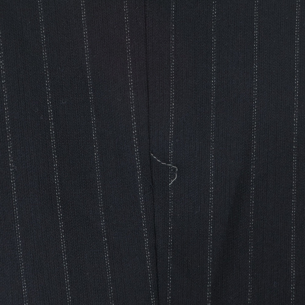 Jieda(ジエダ) 25AW WOOL TAILORED JACKET ウール ストライプ柄 テーラードジャケット ブラック JIE-25W-JK07