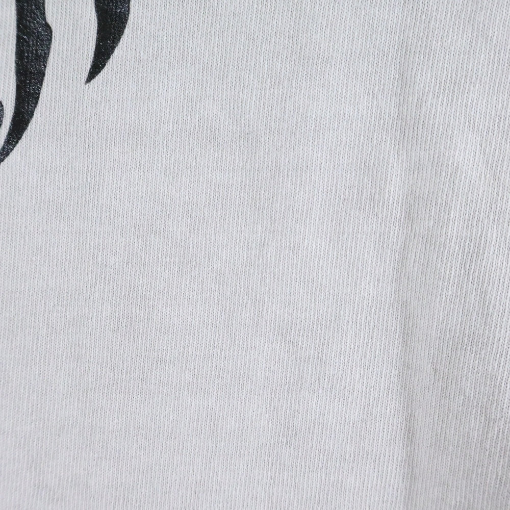 cvtvlist(カタリスト) 両面プリントデザイン クルーネック カットソー 半袖Tシャツ グレー