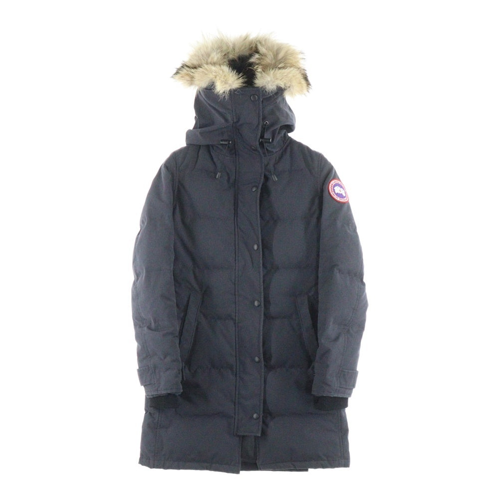 CANADA GOOSE(カナダグース) MACKENZIE PARKA マッケンジーパーカー ファーフーディーダウンコートジャケット レディース ブラック 2302JL