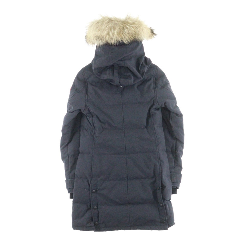 CANADA GOOSE(カナダグース) MACKENZIE PARKA マッケンジーパーカー ファーフーディーダウンコートジャケット レディース ブラック 2302JL