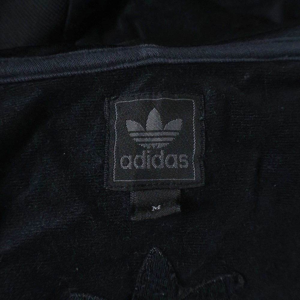 adidas(アディダス) ×VANQUISH ヴァンキッシュ スタースタッズ フーデッドジャケット ドローストリング トラックパンツ セットアップ ブラック Z41398/Z41400