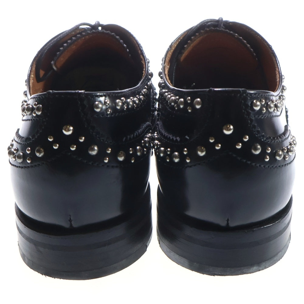 Church's(チャーチ) BURWOOD MET バーウッド メット シルバースタッズ レザードレスシューズ レディース ブラック 8746/01