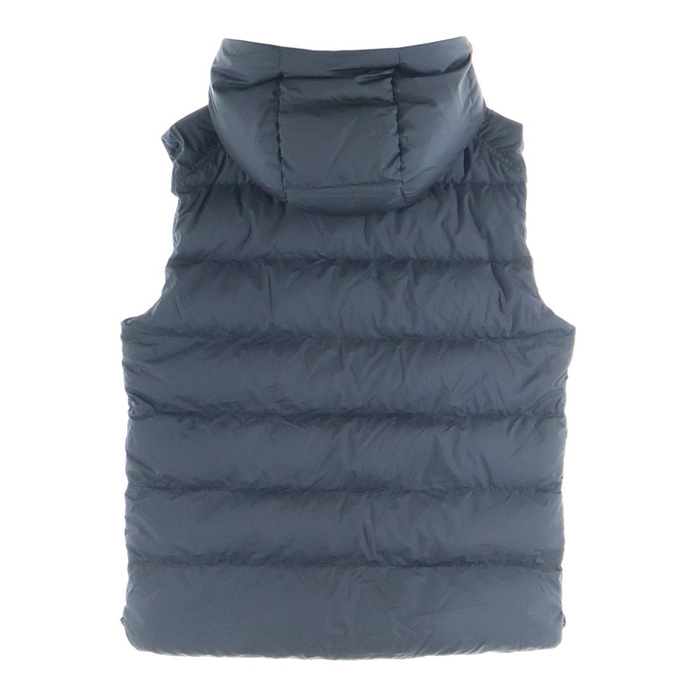 MONCLER(モンクレール) CARDAMINE ロゴ刺繍ダウンベスト ブラック I20911A00181 54A81