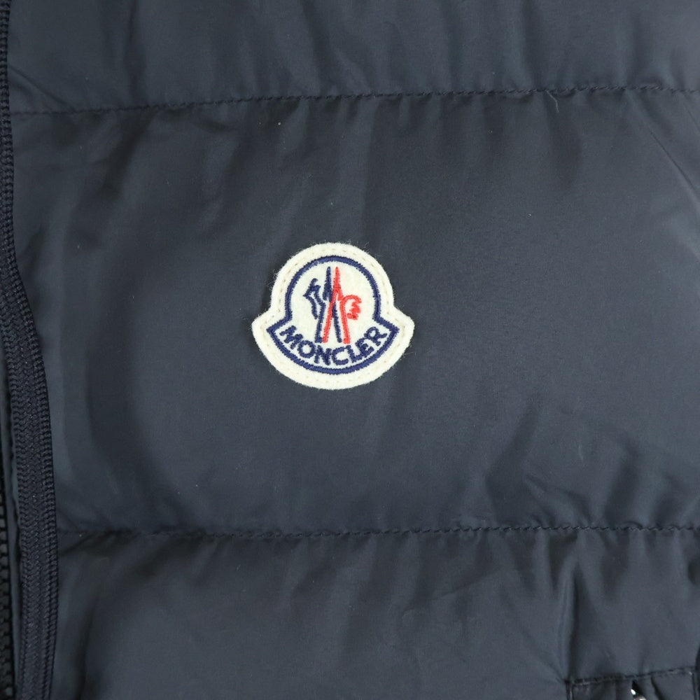 MONCLER(モンクレール) CARDAMINE ロゴ刺繍ダウンベスト ブラック I20911A00181 54A81