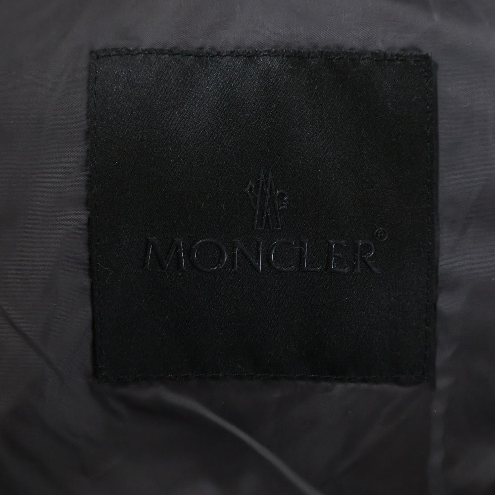 MONCLER(モンクレール) JUNICHI レタリングロゴ ナイロンブルゾン ジャケット グレー H10911A00101 68352