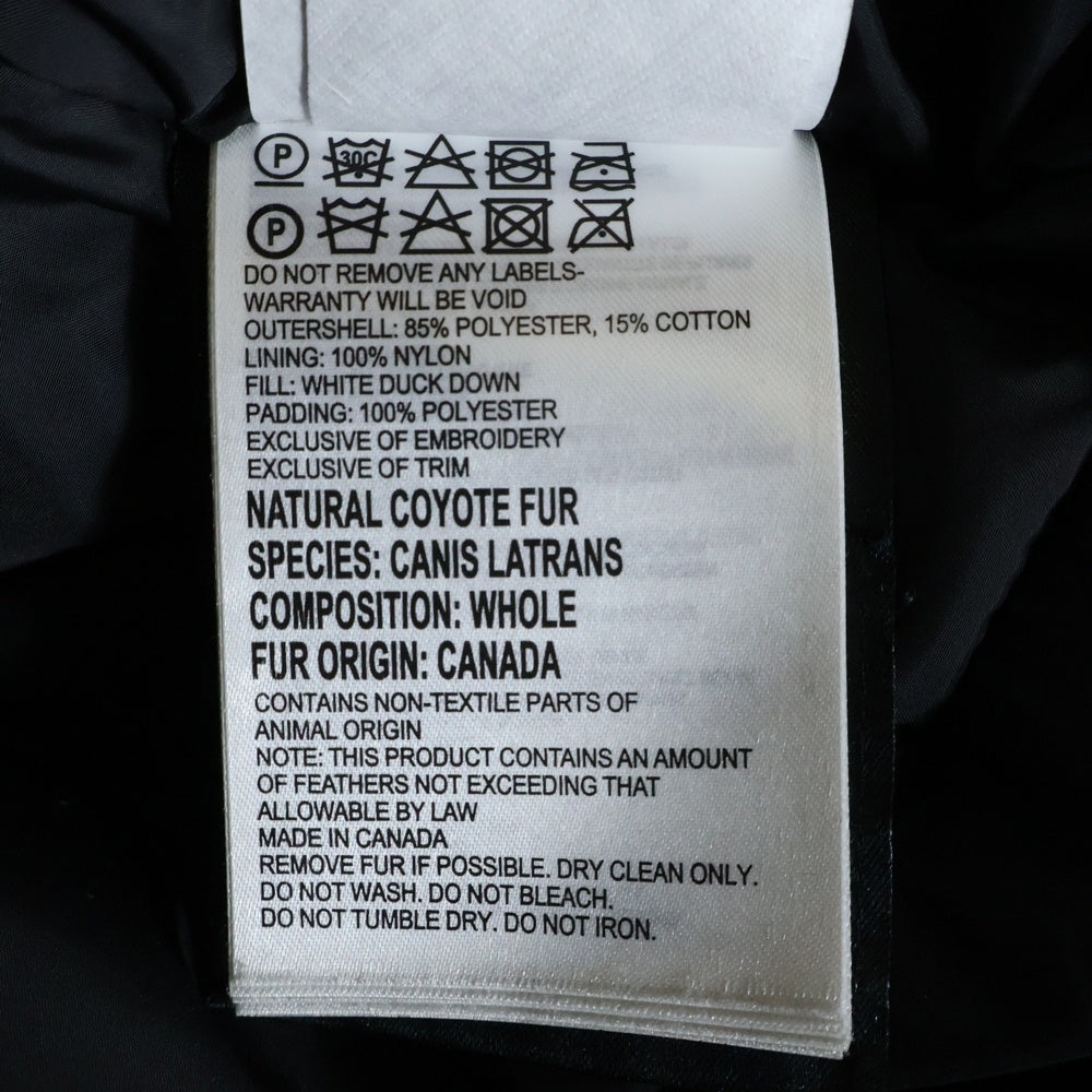 CANADA GOOSE(カナダグース) BRONTE ブロンテ ファー フーデッド ダウンジャケット レディース ネイビー 2603JL