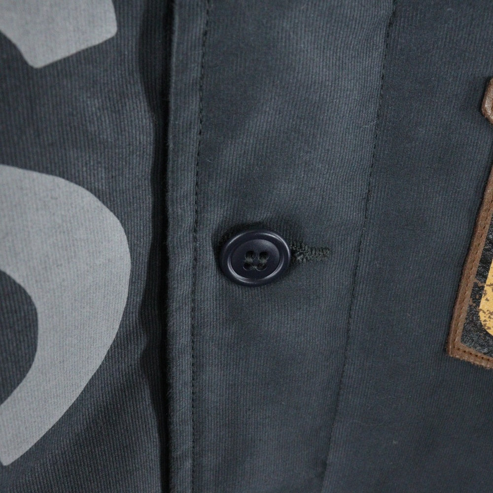 TOYS McCOY(トイズマッコイ) N-1 HOODED COAT BUGS BUNNY 6TH ERS AIR-SEA RESCUE バッグスバニー フーデッド デッキジャケット コート ブラック TMJ1914