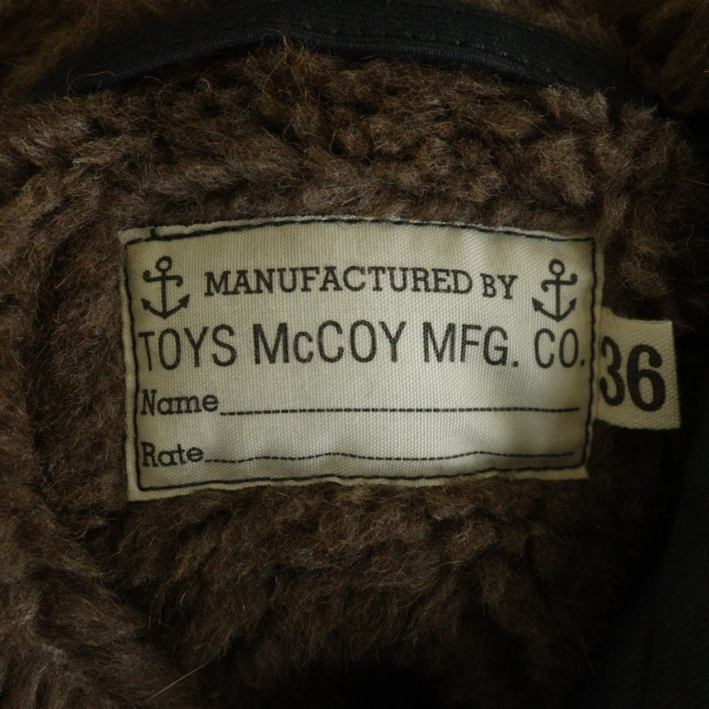 TOYS McCOY(トイズマッコイ) N-1 HOODED COAT BUGS BUNNY 6TH ERS AIR-SEA RESCUE バッグスバニー フーデッド デッキジャケット コート ブラック TMJ1914