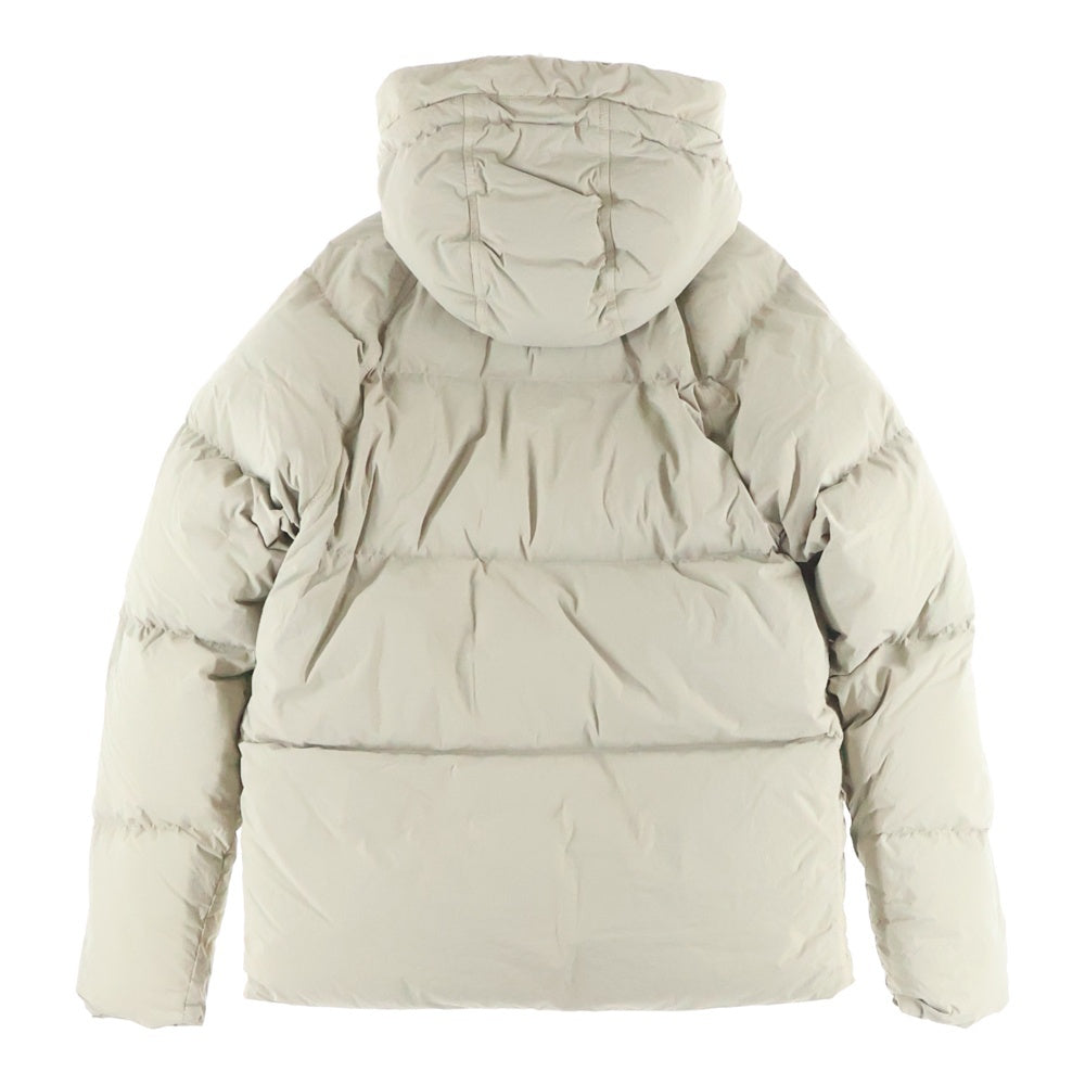 Ten C(テンシー) ARTIC DOWN PARKA フーデッド ジップアップ ナイロン アーティック ダウンジャケット ベージュ 17CTCUC03075-003780
