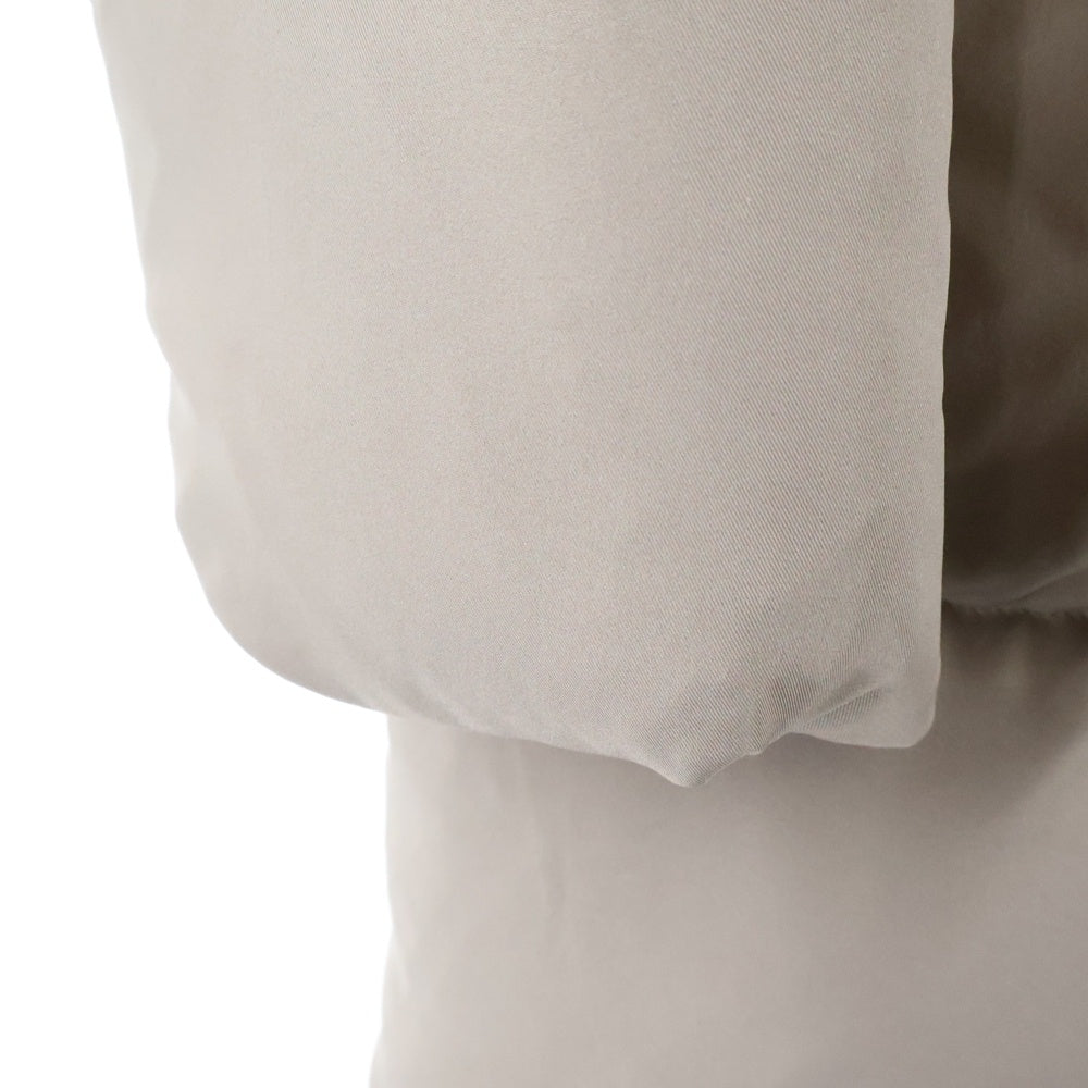 HERNO(ヘルノ) アレンデール フラップポケット ファー付き フーデッド ジップアップ ダウンジャケット ベージュ PI001078U-12414-2720